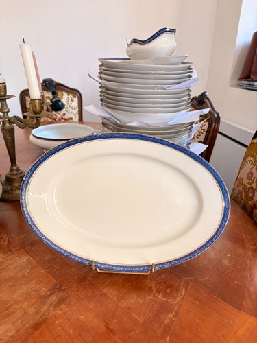 Ancien plat ovale 34x23 2 - ovale, 2/2