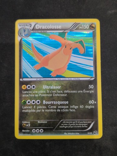 Carte pokémon dracolosse - pokémon,