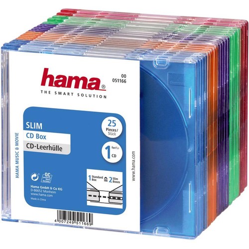 Hama etui slim 00051166 - cd,