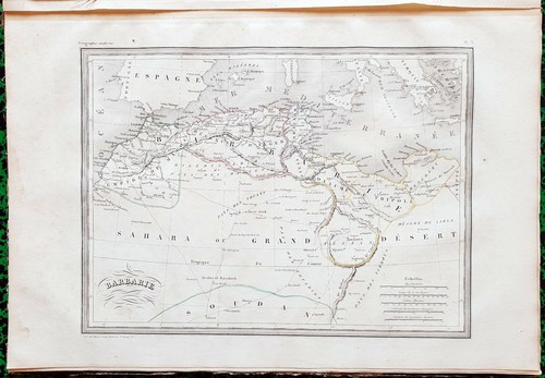 Barbarie superbe carte - barbarie,