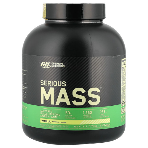 Serious mass vanilla 6 lb - serious, mass™,