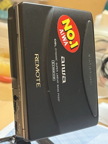 Aiwa portable cassette player - portable,