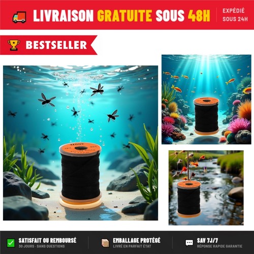 Fil montage mouches - , pêche