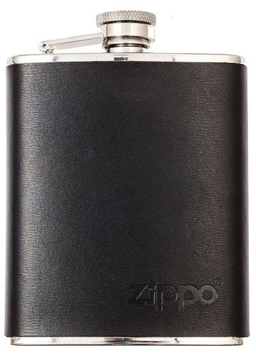 Flacon enveloppé cuir - flacon,