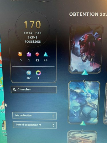 Compte league legends euw - league,