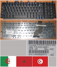 CLAVIER QWERTY ARABE HP DV8000 DV8100 DV8200 PK13ZK31400, K031202I1 403809-171