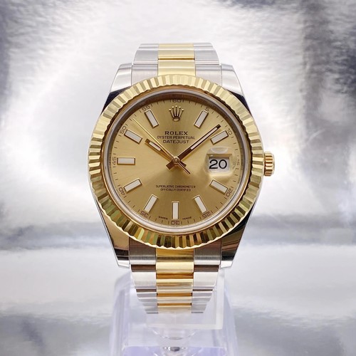 Rolex datejust 116333 jaune - ii,