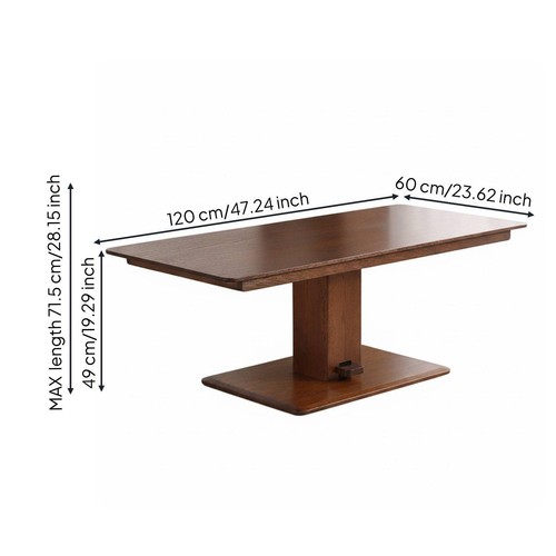 Table basse hauteur - table, à