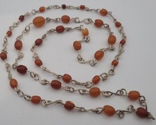 Ancien collier argent - collier,