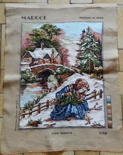 Vtg margot 3109 - 3109, tapisserie