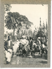 Burma, Rangoon, Scene near the