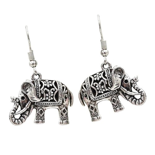 Boucle oreille éléphant - boucle,