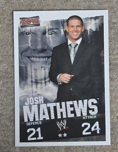 Slam attax ecw josh mathews - attax,