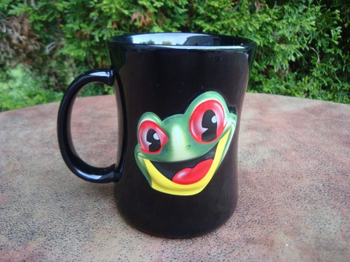 Rainforest cafe black - cafe, embossed