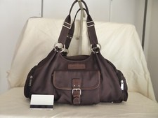 Lancaster sac toile cuir - et,