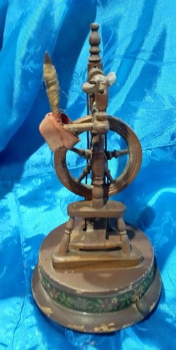 Ancien rouet automate boîte - ,