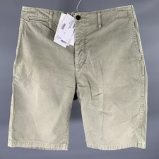 VISVIM Shorts en Coton Vert