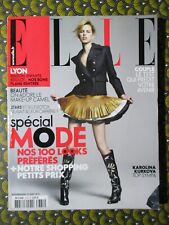 ELLE (2010)- Spécial MODE les 100 looks préférés ; Karolina KURKOVA ; le BOTOX
