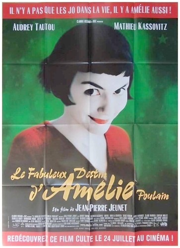 Amelie poulain affiche cinéma - affiche,