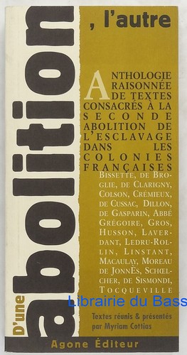 Une abolition l - abolition,, l'autre