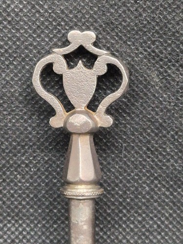 Ancienne clé acier serrure - acier,