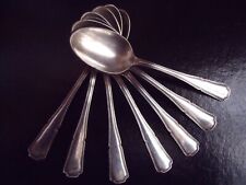 argenterie : cuillères à dessert poinçon