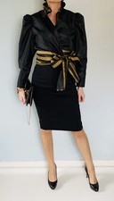 Rare blouse cache-coeur