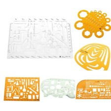 Pochoir de Dessin en Plastique