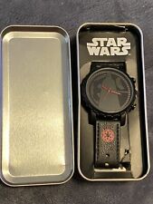 Star Wars Darth Vader Watch Unisex Disney Collectible Black Band NIB!!!!!!!