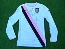 Maillot Palerme FC Palermo signé EDINSON CAVANI PASTORE SIRIGU ultra foot Calcio