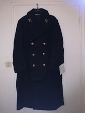 Grande veste 3/4 militaire de cérémonie, modèle 1957, bleu marine très foncé