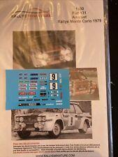 DECALS 1/43 FIAT 131 ANDRUET