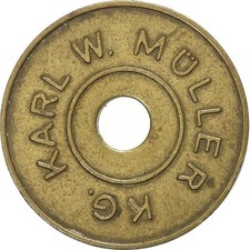 [#397228] Germania, ficha, KWM, Münzprüfer, Braunschweig, Métal, BB