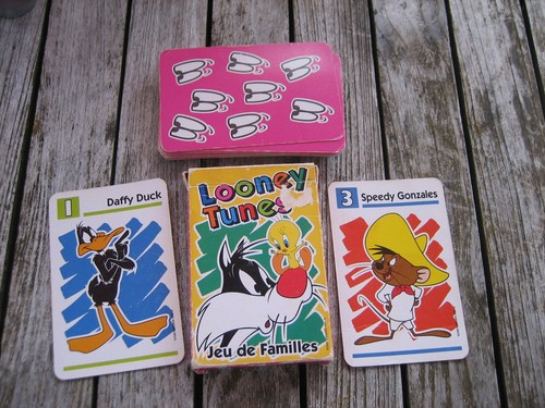 Ancien jeu familles looney - jeu,