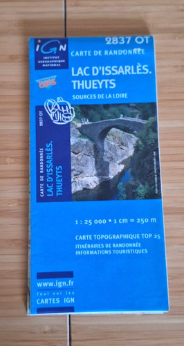 Carte randonnée 2008 lac - randonnée,