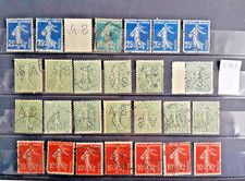 E149 France lots de 27 timbres