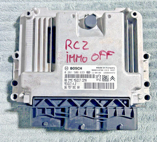 Calculateur moteur peugeot rcz - calculateur,
