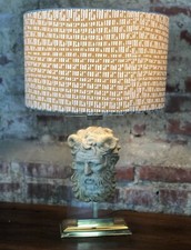 Lampe néoclassique visage du