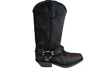 Piston Bottes Guru En Vachette, Biker, Homme - Art. 21861-NER (Noir)