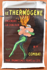 Affiche publicitaire XXe - Le Thermogène Engendre la chaleur -Leonetto Cappiello