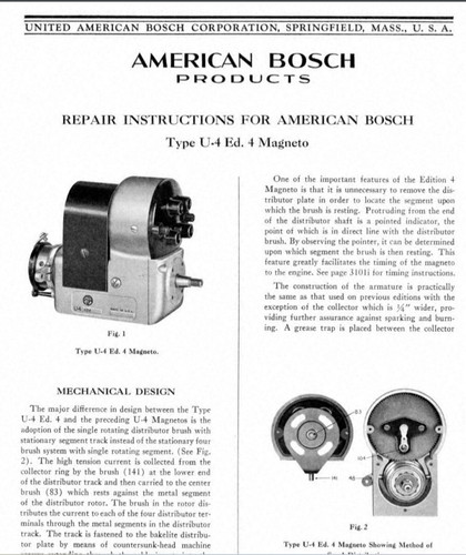 Américain bosch magneto - bosch,
