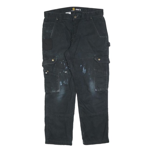 Carhartt pantalons cargo noir - pantalons,