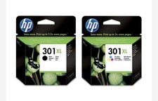 HP Pack 301 XL Noir Et