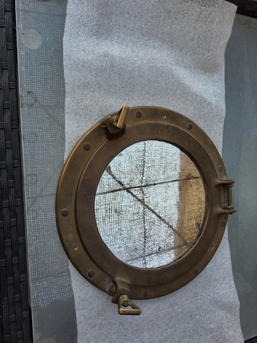 Miroir hublot vintage - vintage, en