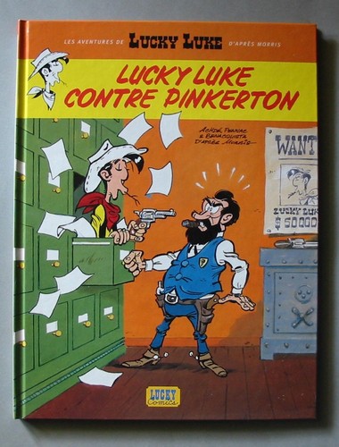 Lucky luke contre pinkerton - contre,