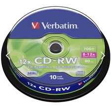 Cloche de 10 CD-RW Verbatim