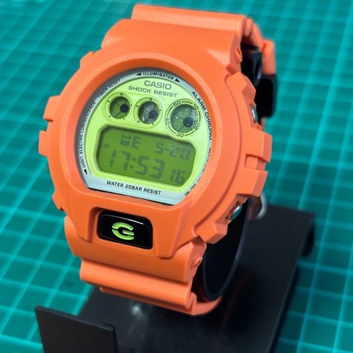Montre numérique orange casio - montre,