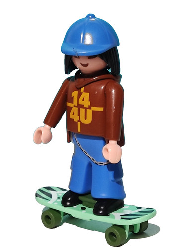 Playmobil figurine skater - figurine,
