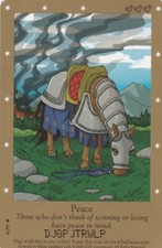 CARTE CARD BELLA SARA COLLECTION 2005 - 2007 - 41/97 PEACE