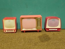 3 Plastiskop souvenir vacance 60's Vintage TV Slideshow Viewer ile Ré zoo alpes